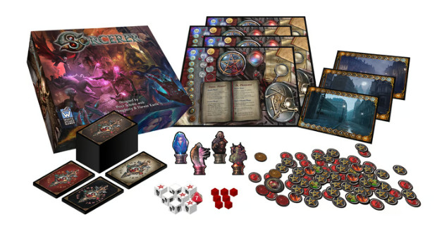 SORCERER Board Game Kickstarter. NEW and SEALED