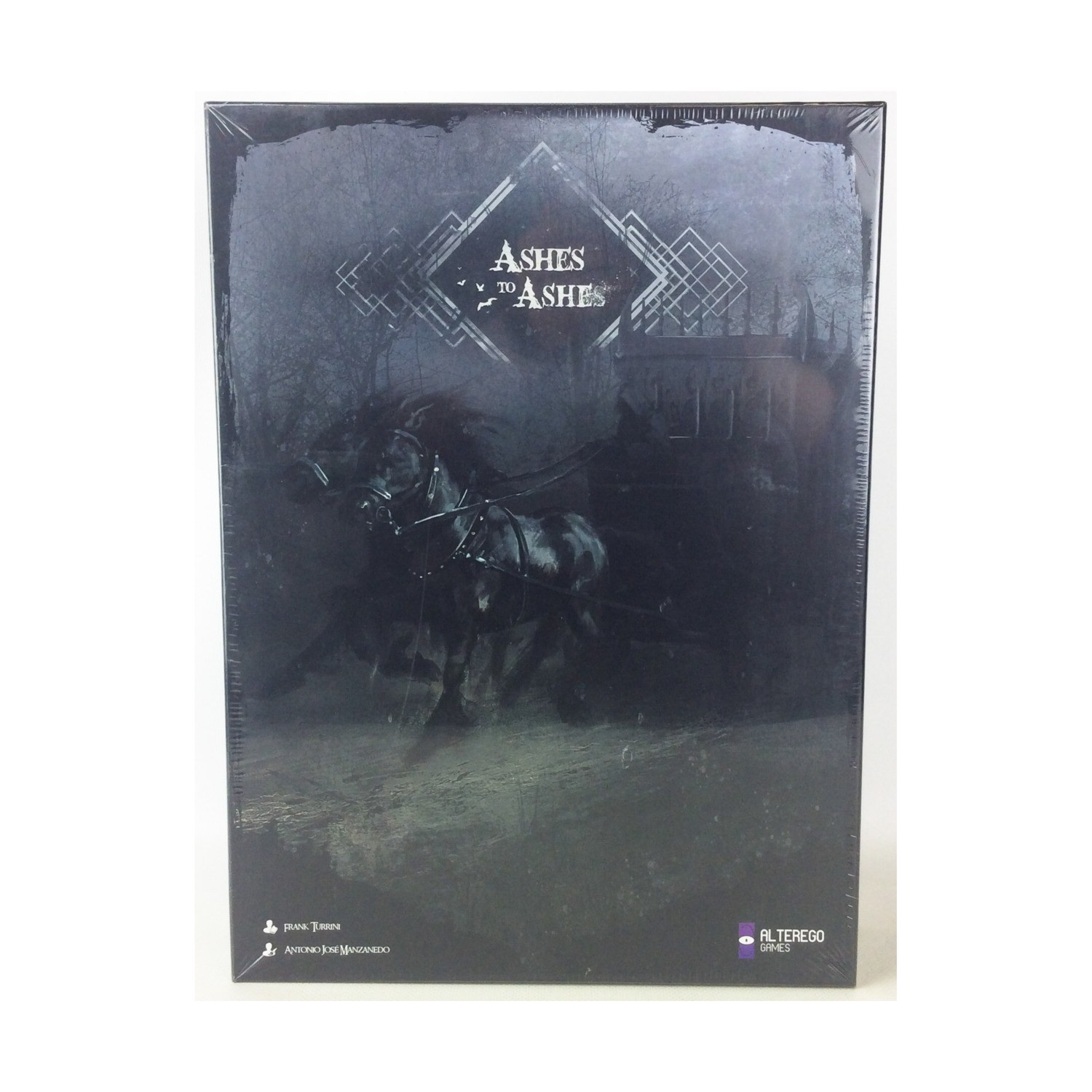 Alter Ego Games Board Game Ashes to Ashes (Kickstarter Exclusive) Box SW (New)