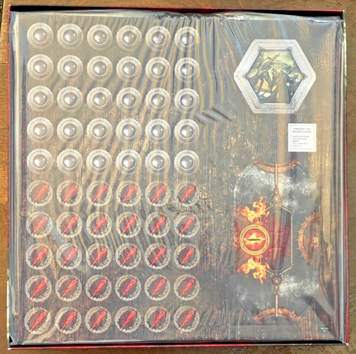 Lord of the Rings Card Game Fantasy Flight LOTR Living 100% UNPUNCHED In Box