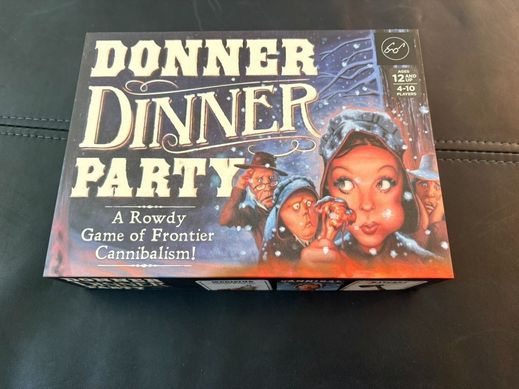 Donner Dinner Party Board Game New Unplayed Complete