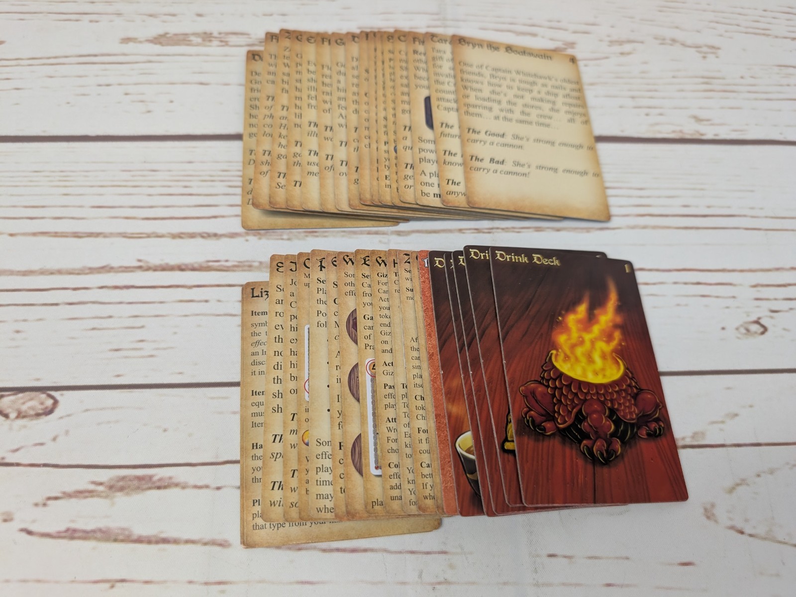 The Red Dragon Inn 5 The Character Trove Cards NIS Open Box Slugfest Games