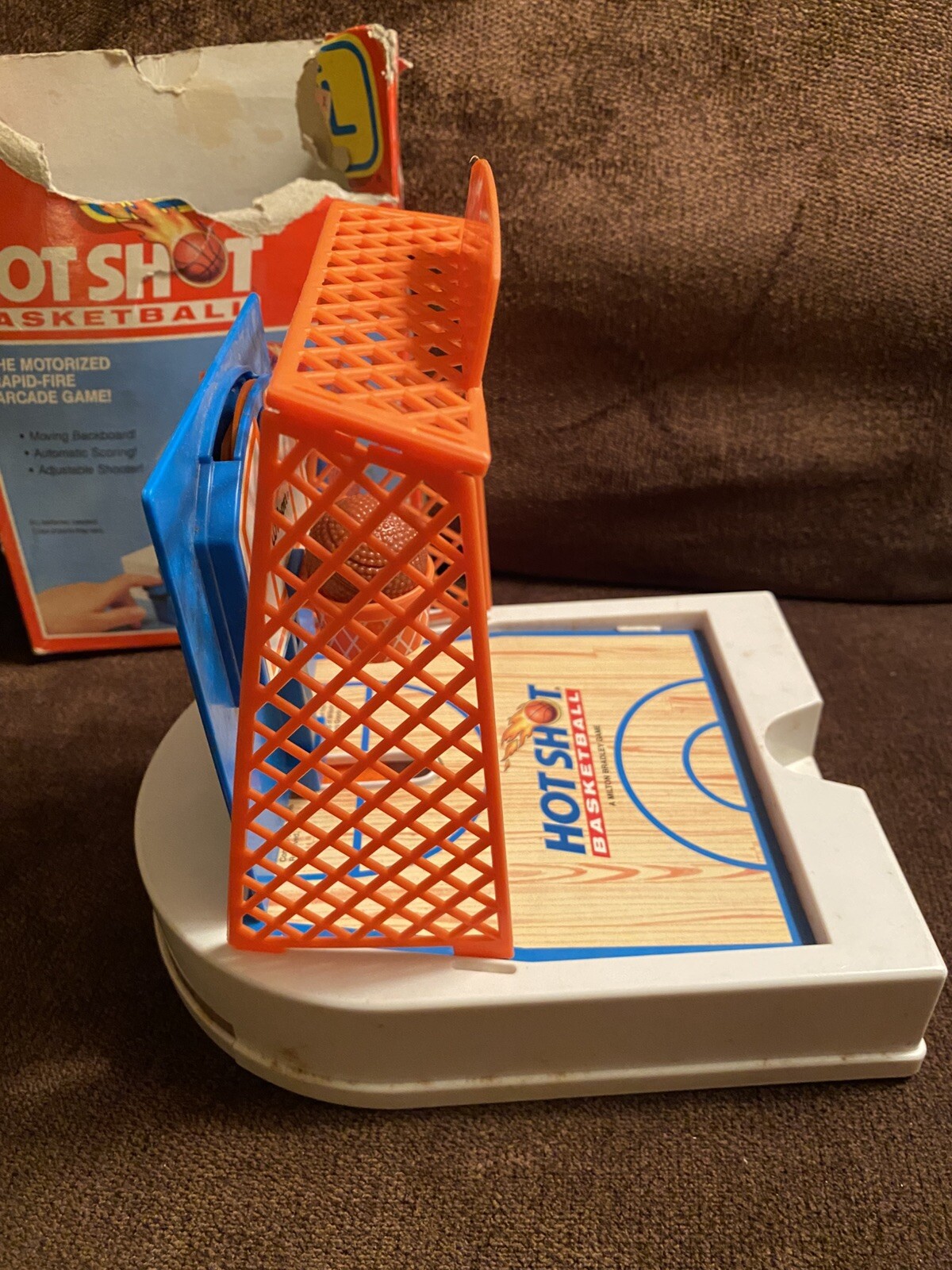 Hot Shot Basketball MB Travel Games 1992 INCOMPLETE