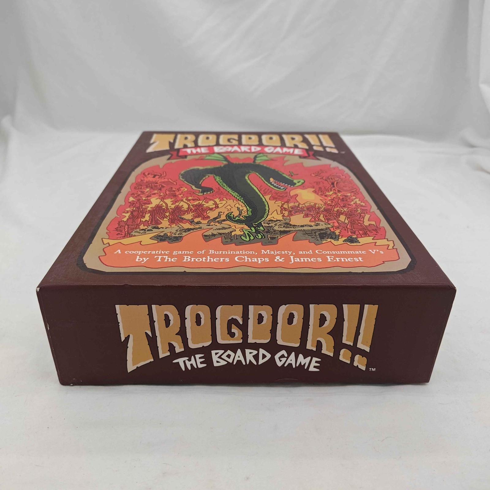 Trogdor!! The Board Game Deluxe Edition Strongbad Boardelectrix Co-op Fantasy