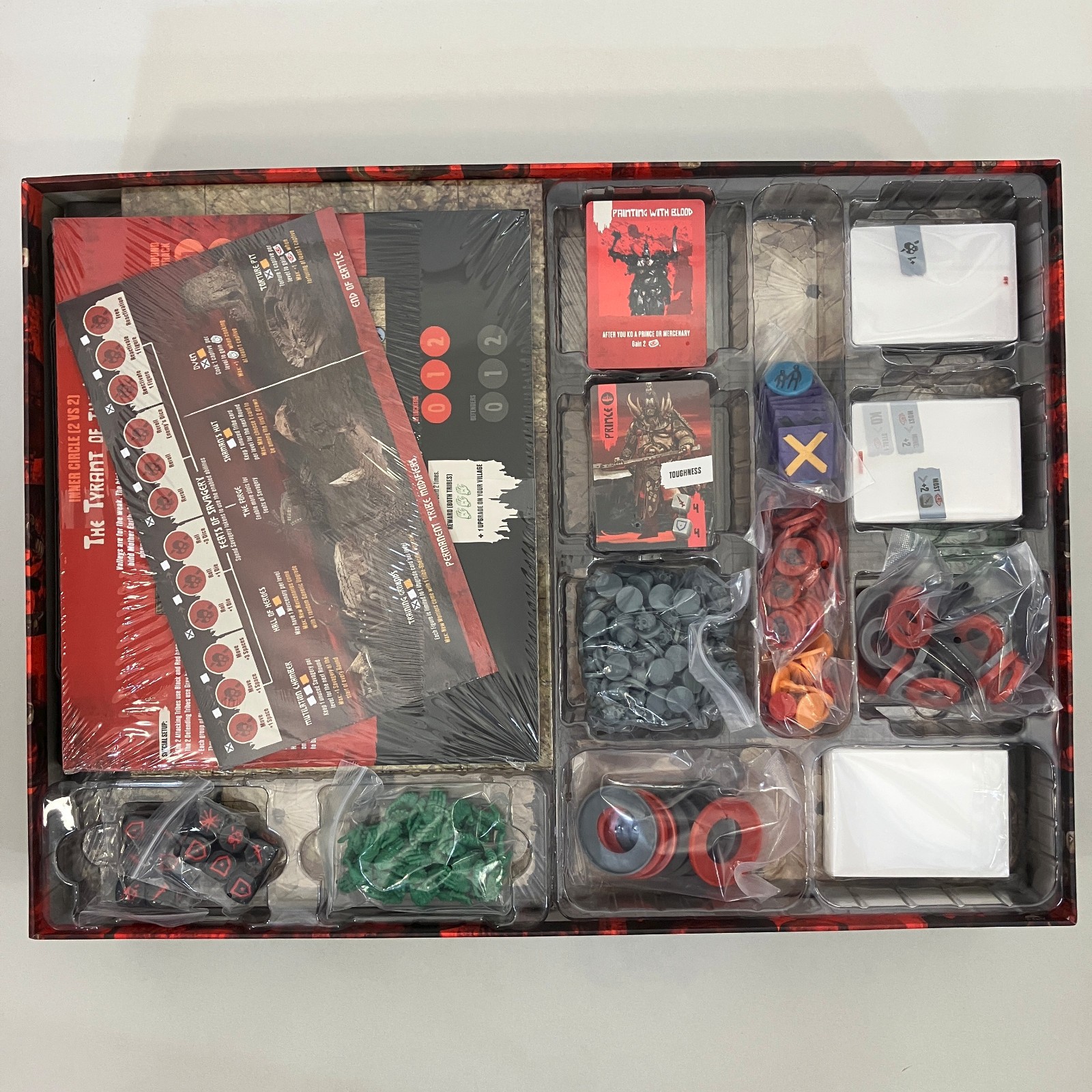 HATE Board Game Kickstarter Exclusive with Extras 2019 CMON Guillotine Games Lot