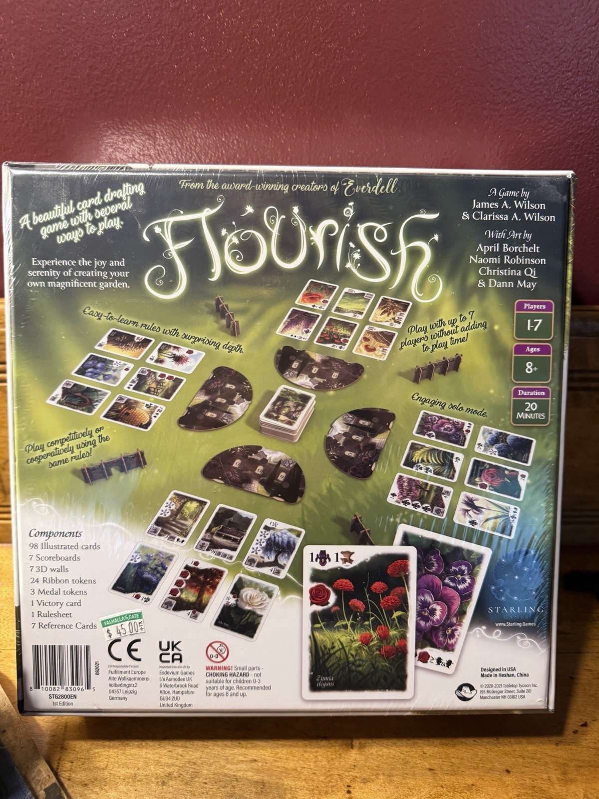 Starling Games Flourish Board Game 1-7 Players Age 8+ 2021 NEW and SEALED