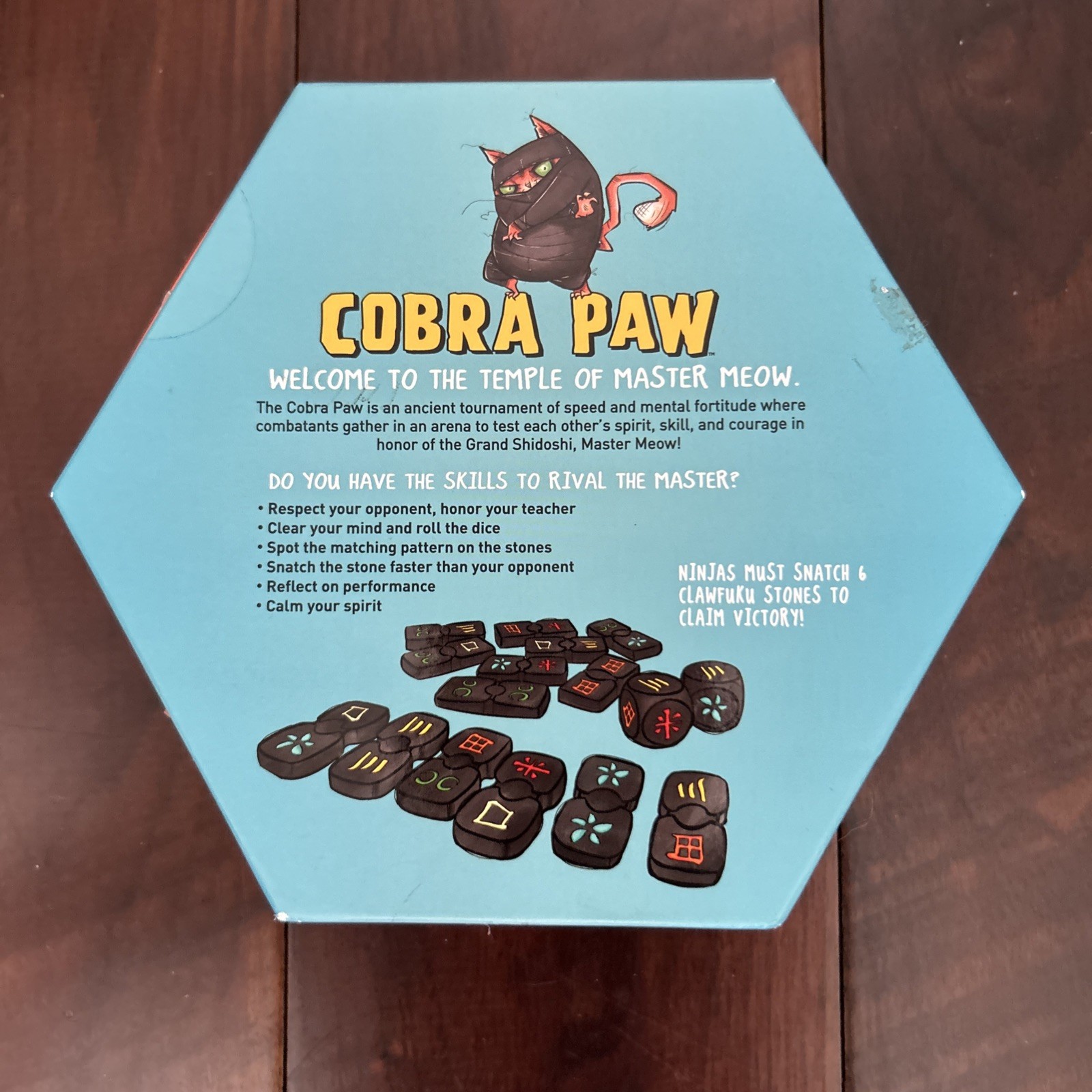 Cobra Paw Game Ninja Tile Stategy Game 100% Complete NEVER USED plastic still on