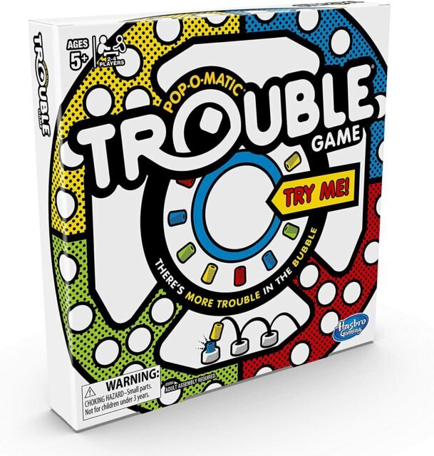 New!! Hasbro Trouble Board Game – A5064