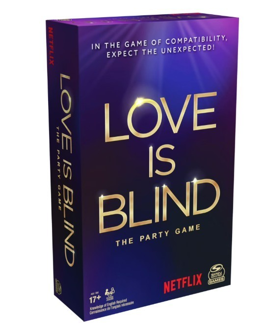 Love is Blind, The Adult Party Board Card Game for Couples & Singles (Netflix)