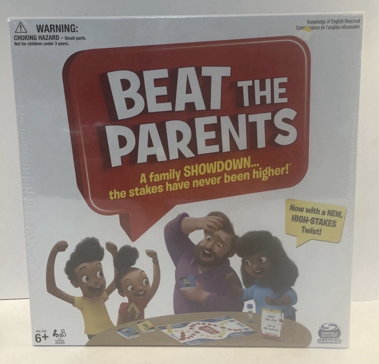 Beat The Parents Classic Family Trivia Game, Kids vs Parents New & Sealed