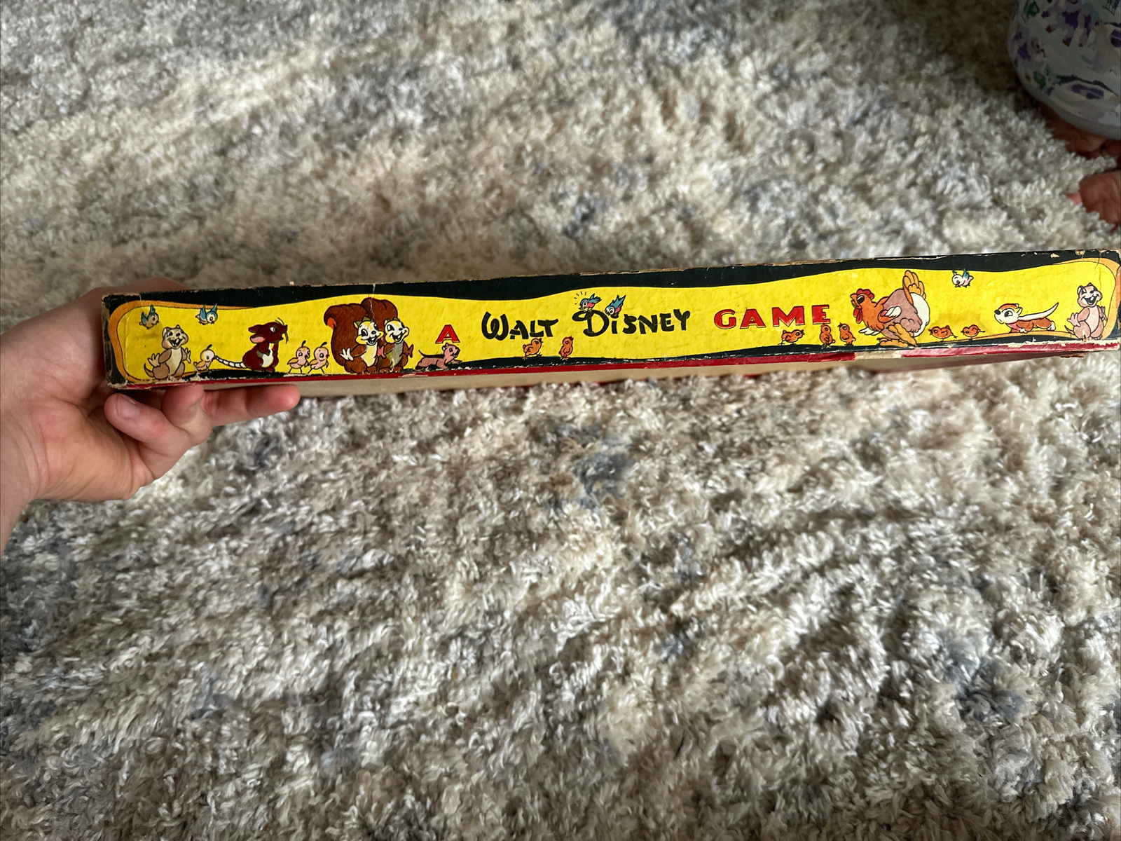 Vintage 1950s – 60s? Journey Through Disneyland Board Game Ontex No. 522 Scarce!