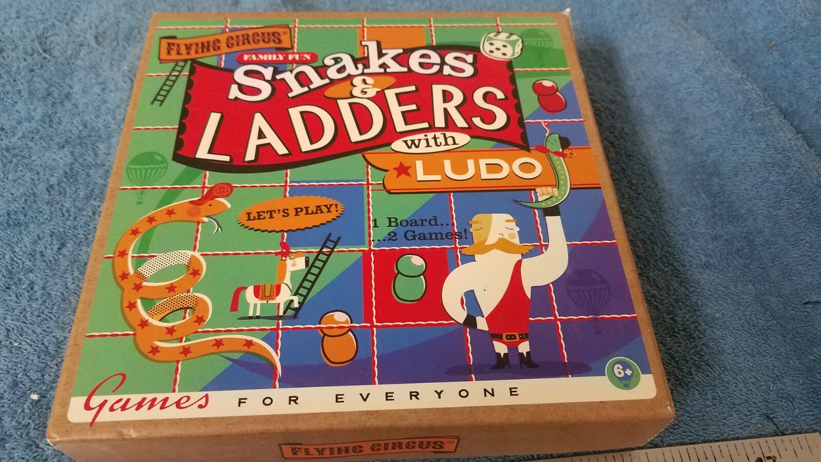 Ludo Board Game Double Sided Snakes And Ladders