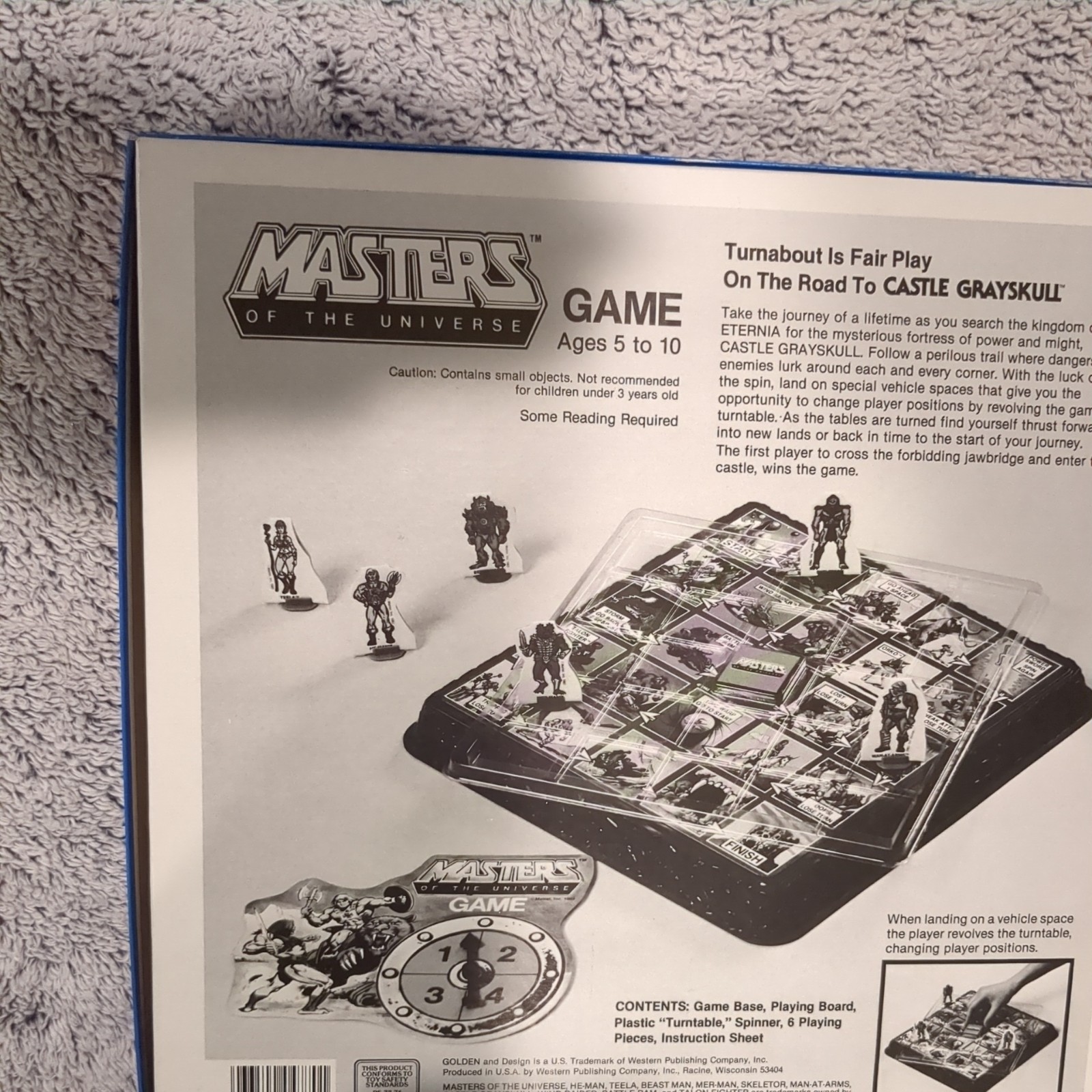 1983 Mattel Masters Of The Universe 3-D Action Game, New in box (NIB)