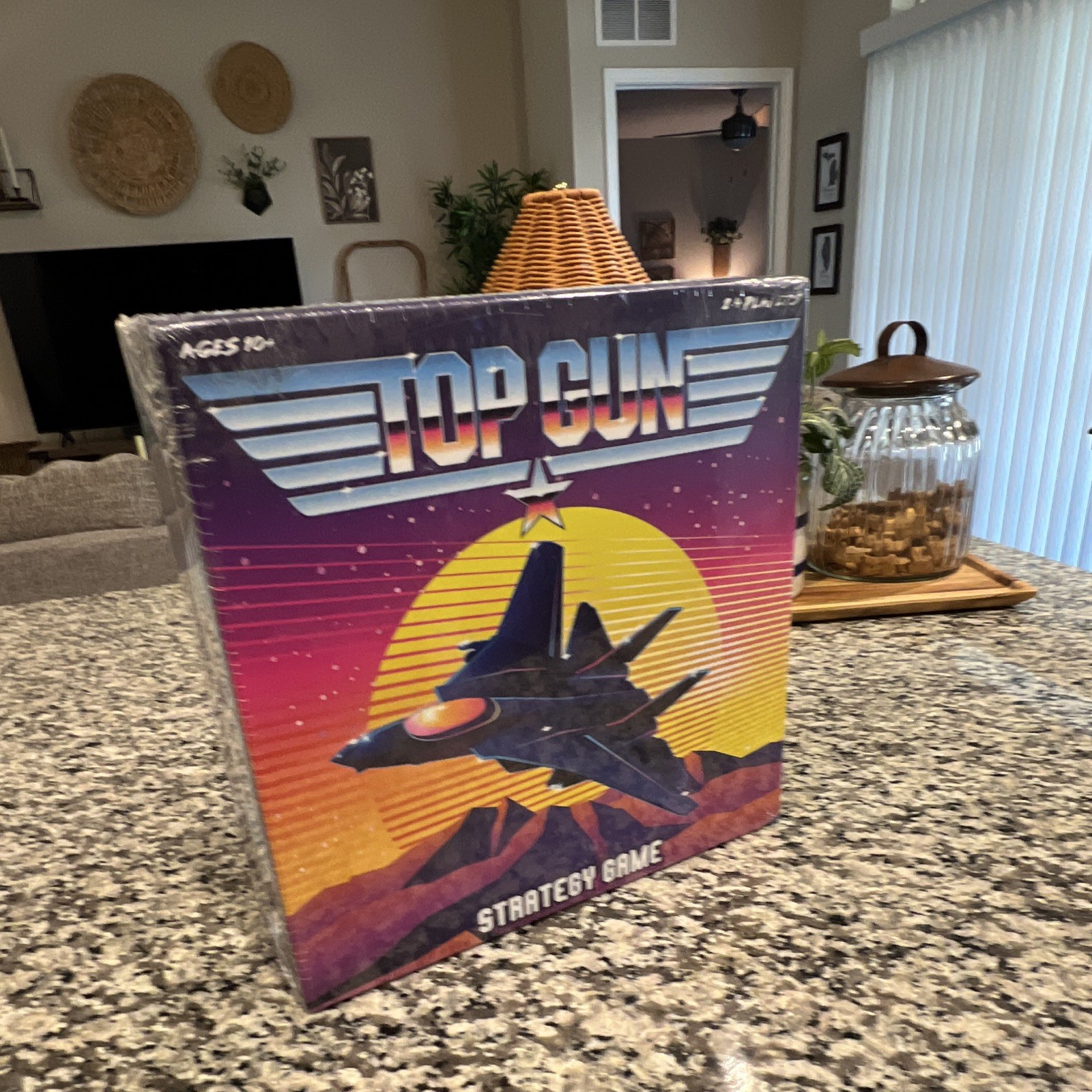 Mondo Top Gun Strategy Board Game, Complete, 2-4 Players, Ages 10+