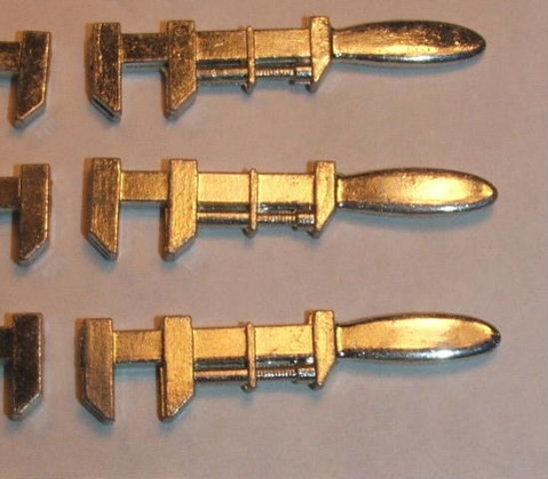 10 Parker Brothers Water Works Leaky Pipe PEWTER Wrench game piece NEW OLD STOCK