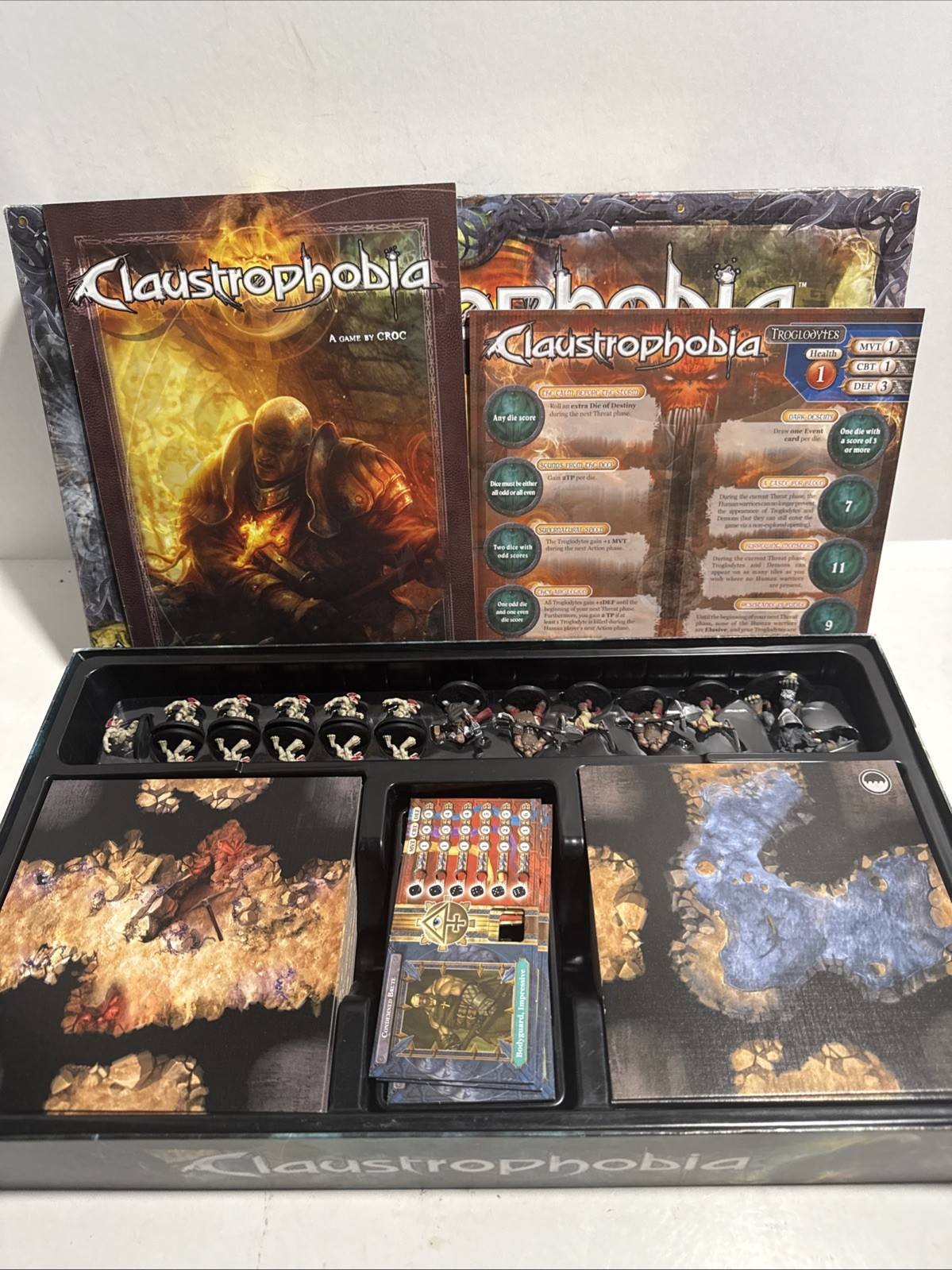 Claustrophobia Board Game 2013 Complete by Asmodee