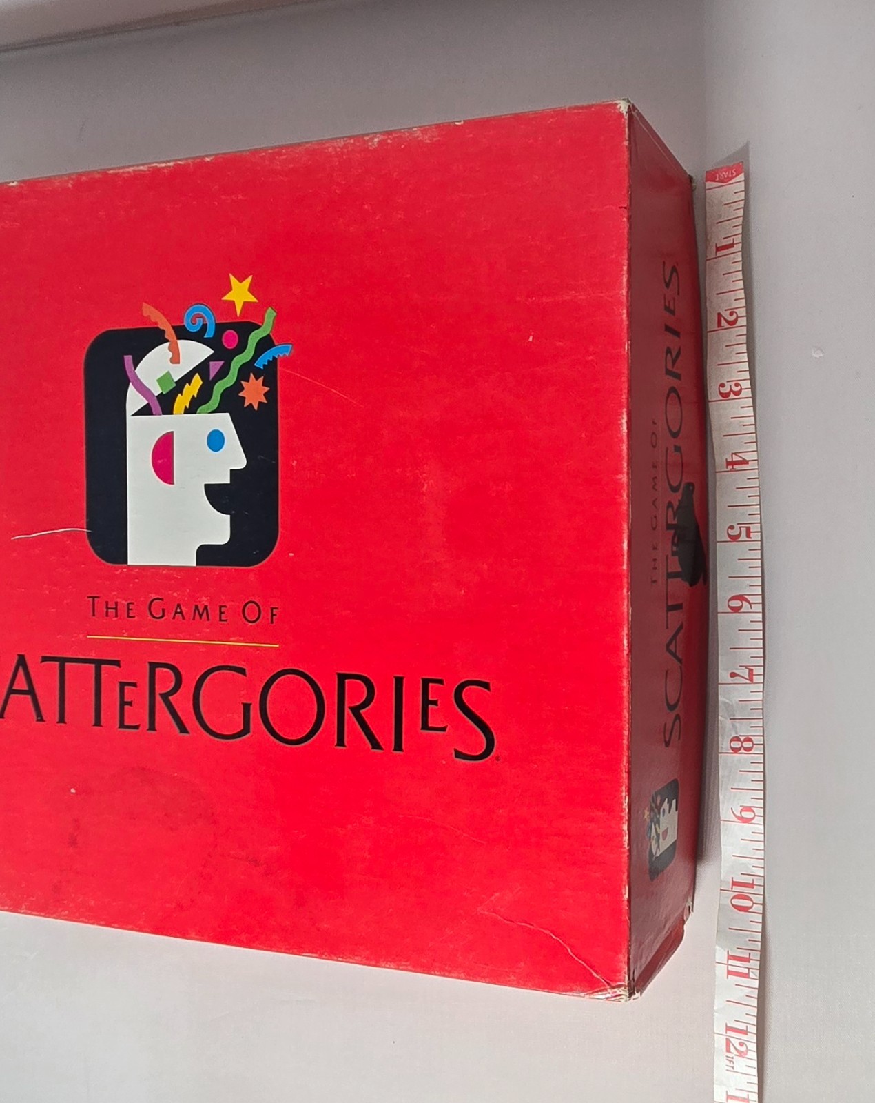 VINTAGE Scattergories Table/Board Game 1988 Ages 12 to Adult 2 to 6 Players