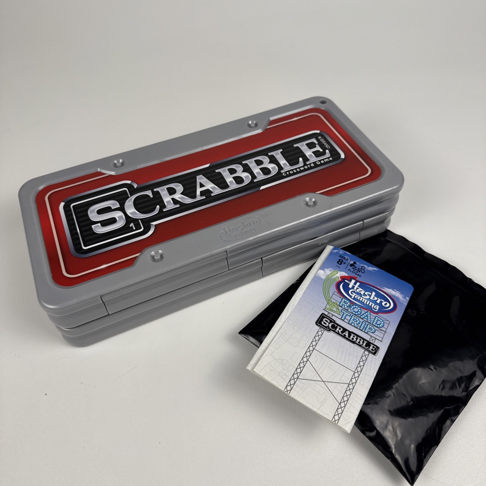 Scabble Crossword Game Hasbro Gaming Road Trip Series 2018 100% Complete Travel
