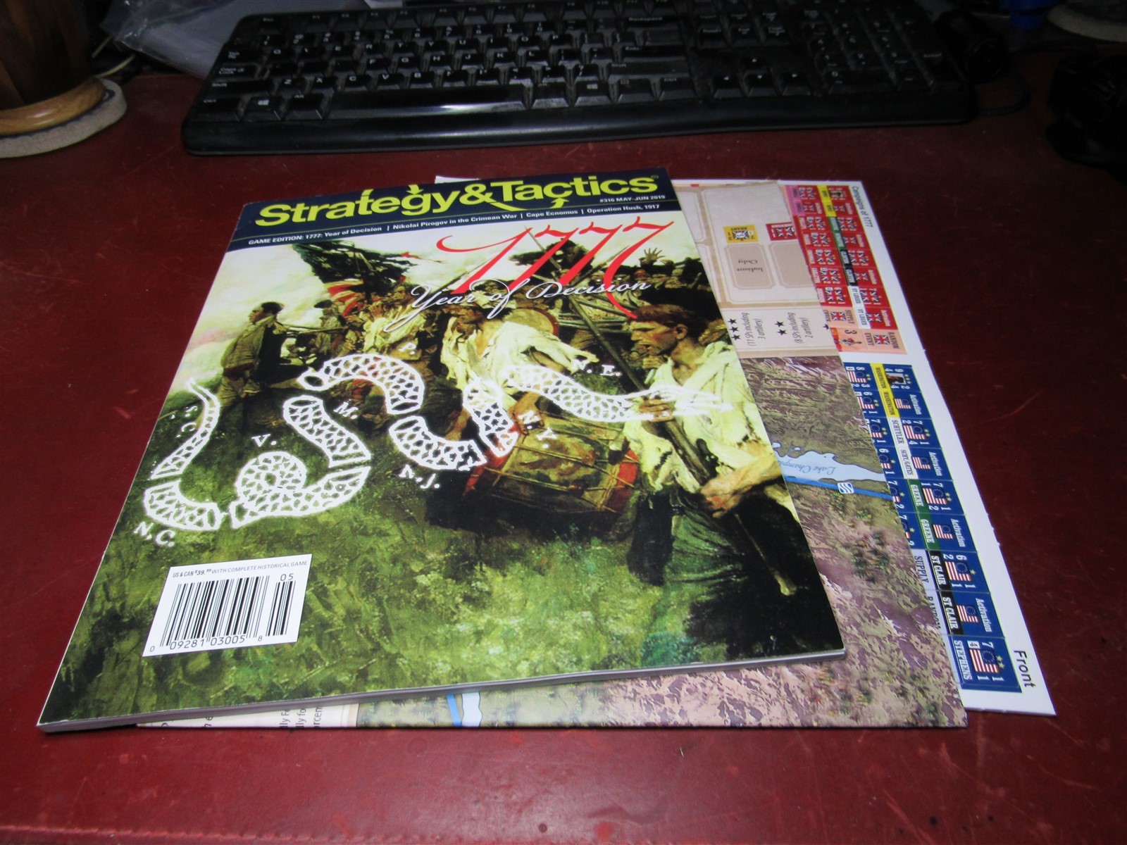 SPI: Strategy & Tactics: S&T 316: 1777 Year of Decision: Unpunched