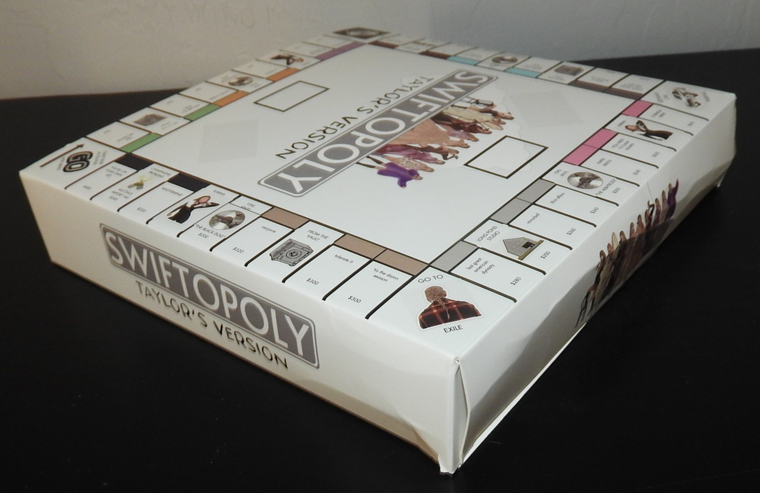New Open Box Swiftopoly Board Game Taylor’s Version All items sealed Unused!