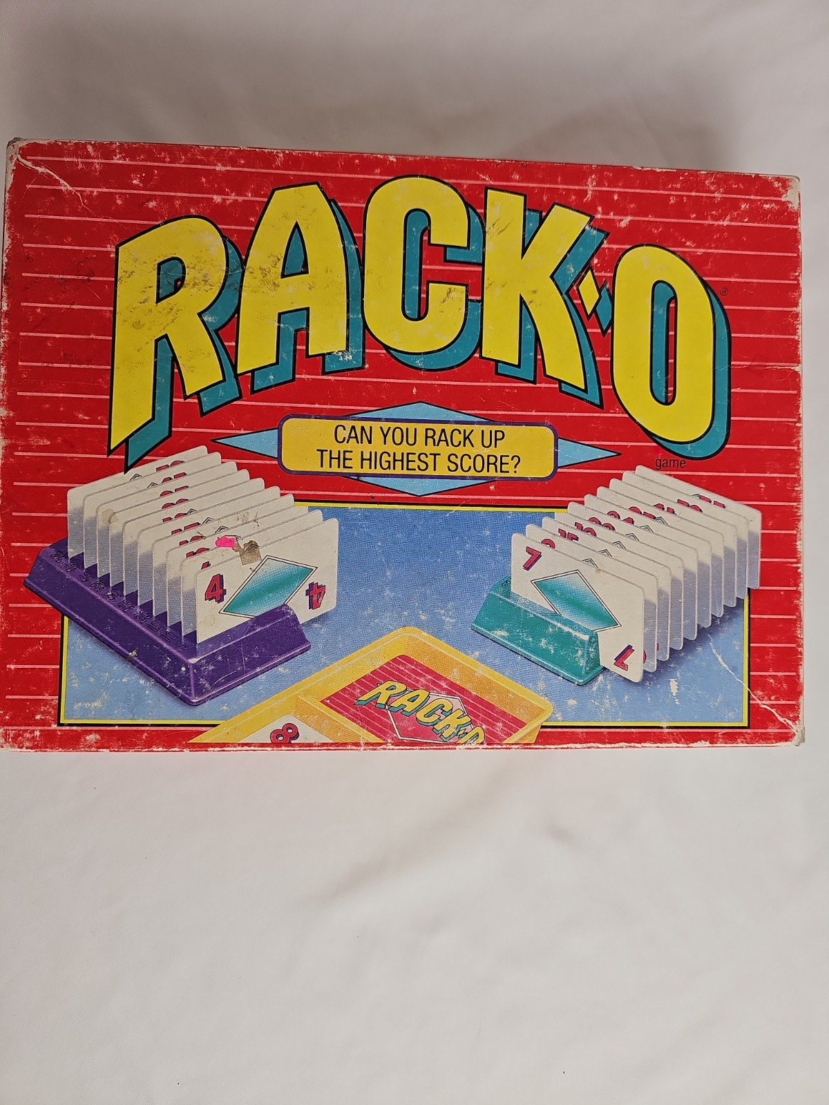 Vintage Rack-O Card Game 1992 Parker Brothers Retro Family Board Game Complete