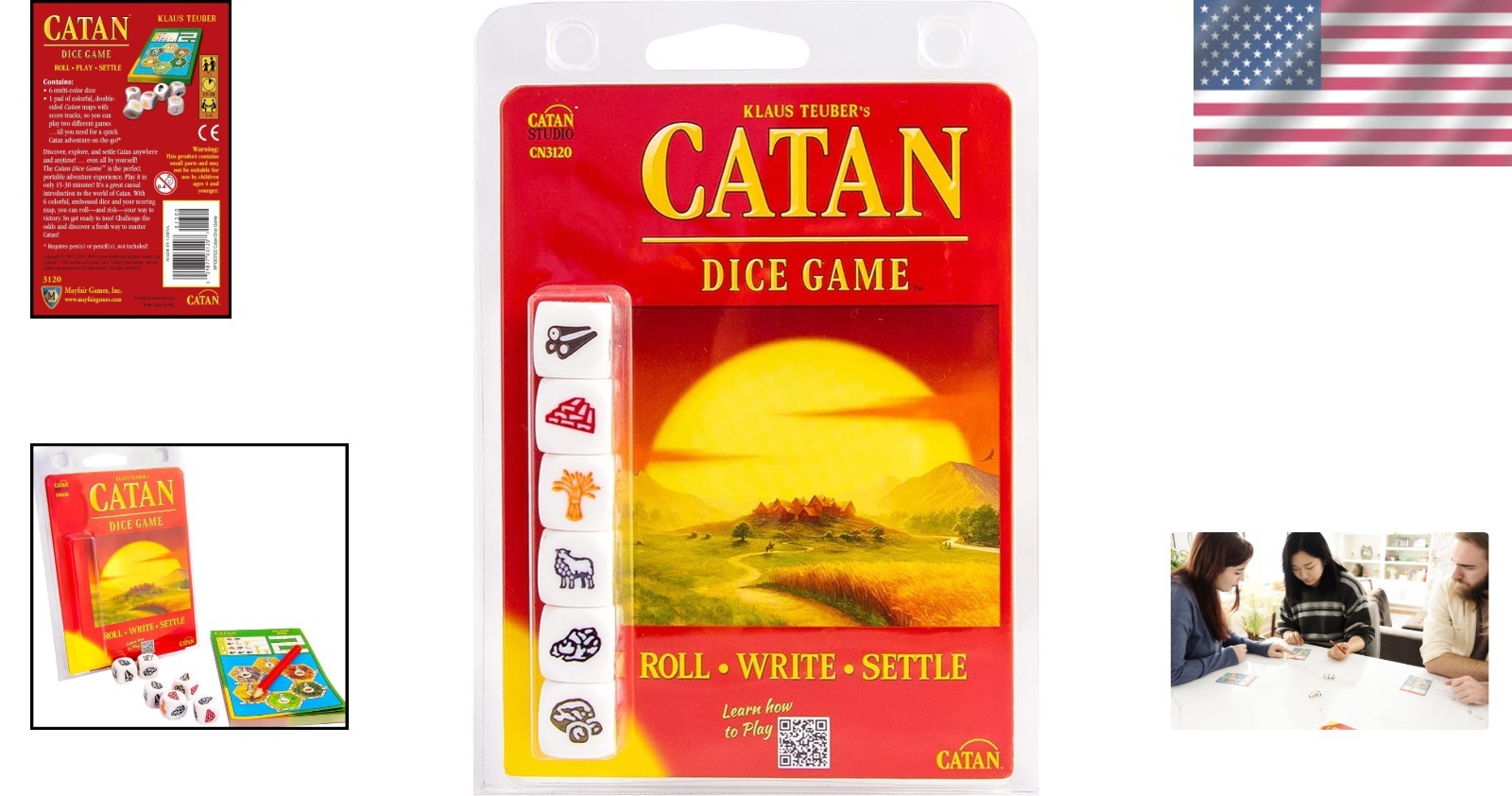 Portable Dice Game – Fun Strategy for 1-4 Players, Ages 7+, Quick 15-30 Min Play