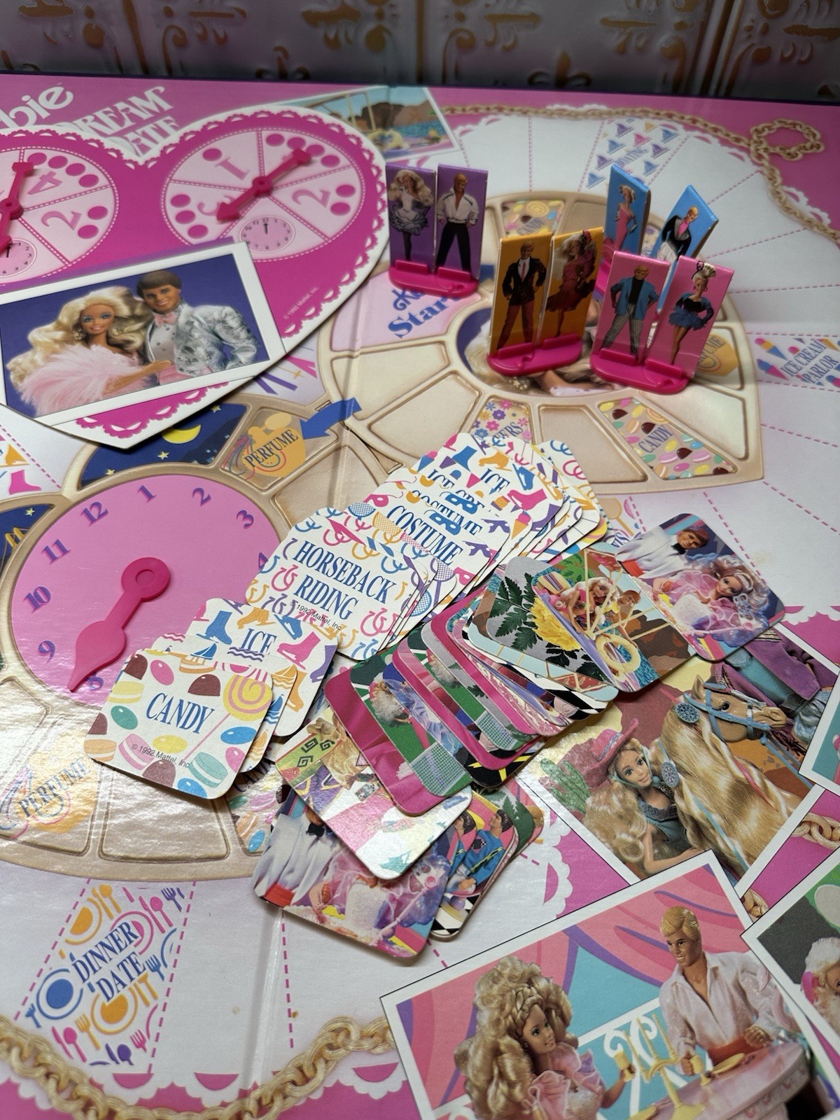 Vintage 1992 Barbie Dream Date Board Game By Golden 2-4 Players Ages 5 And Up