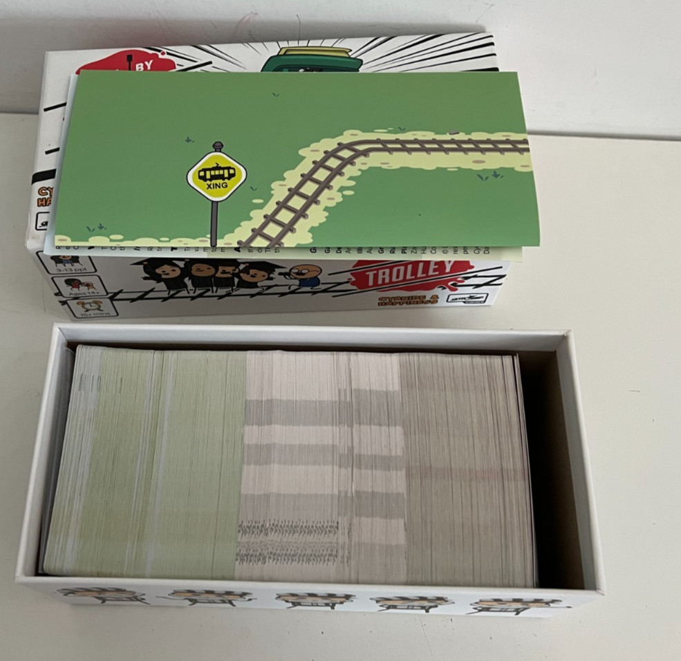 Skybound Trial by Trolley Moral Dilemma and Murder Party Game – SKY4214