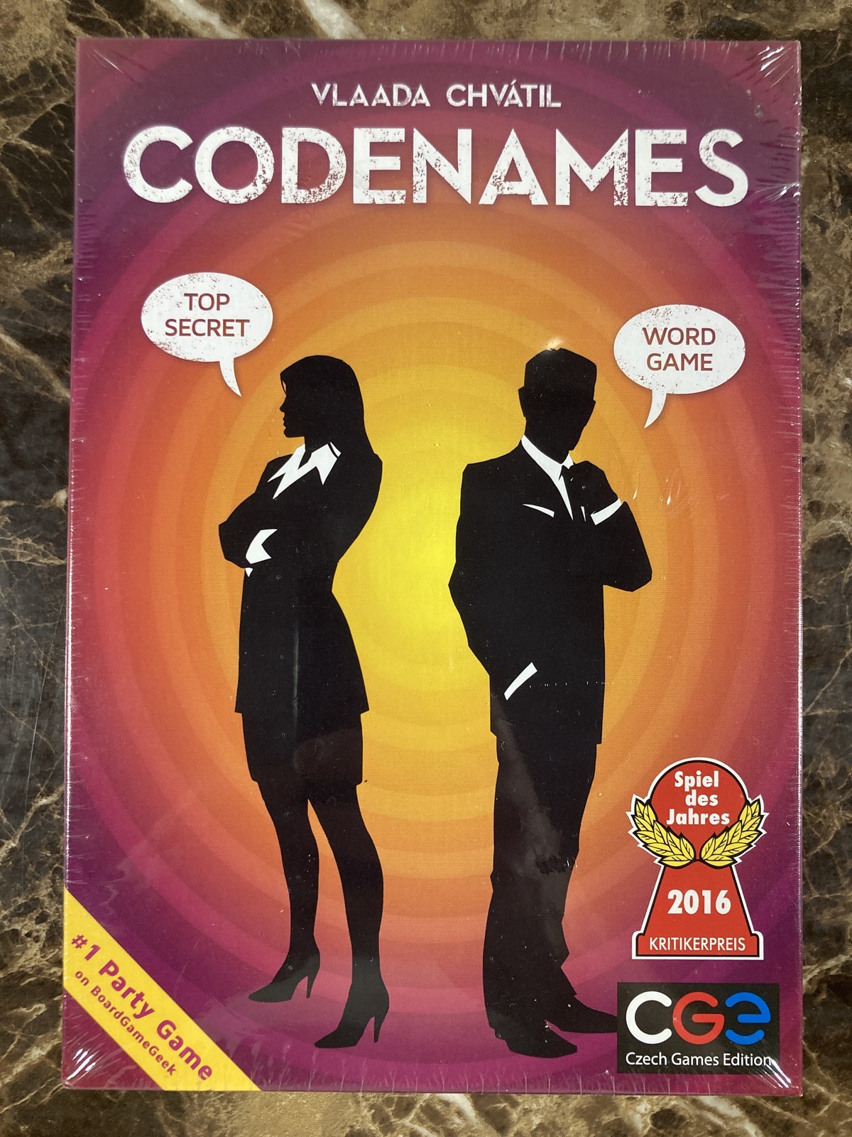 Codenames Board Game by Vlaada Chvátil – Czech Games Edition NEW SEALED