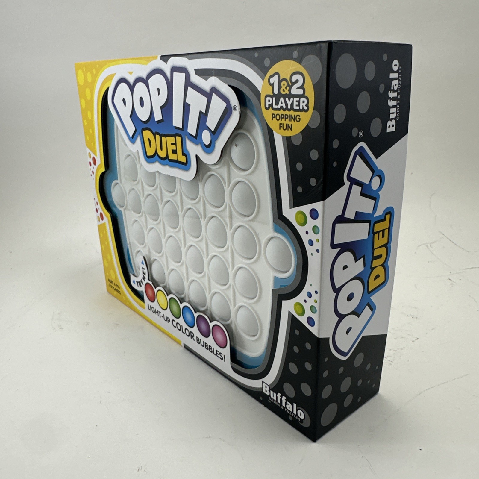 Pop It! Duel Bubble Popping Game for 1-2 Players 6 Ways to Play Memory New NIB