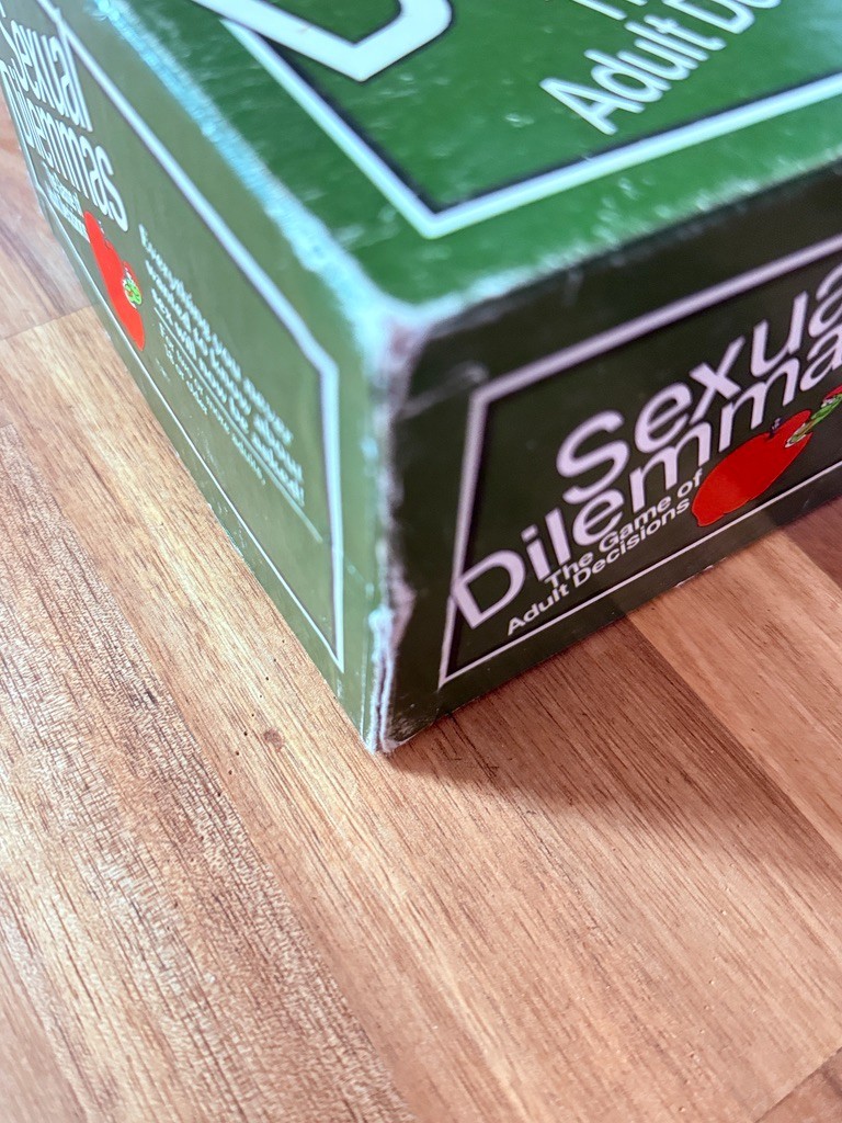Sexual Dilemmas Adult Party Board Game Complete Vintage TDC Games