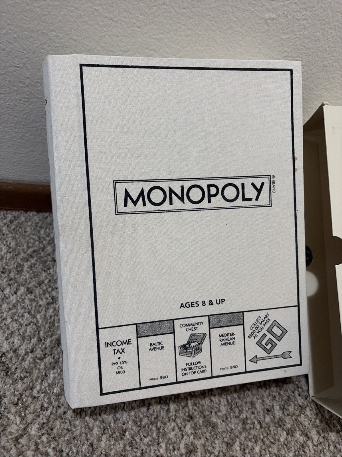 Monopoly Bookshelf Collectors Edition by WS Game Company Board Game