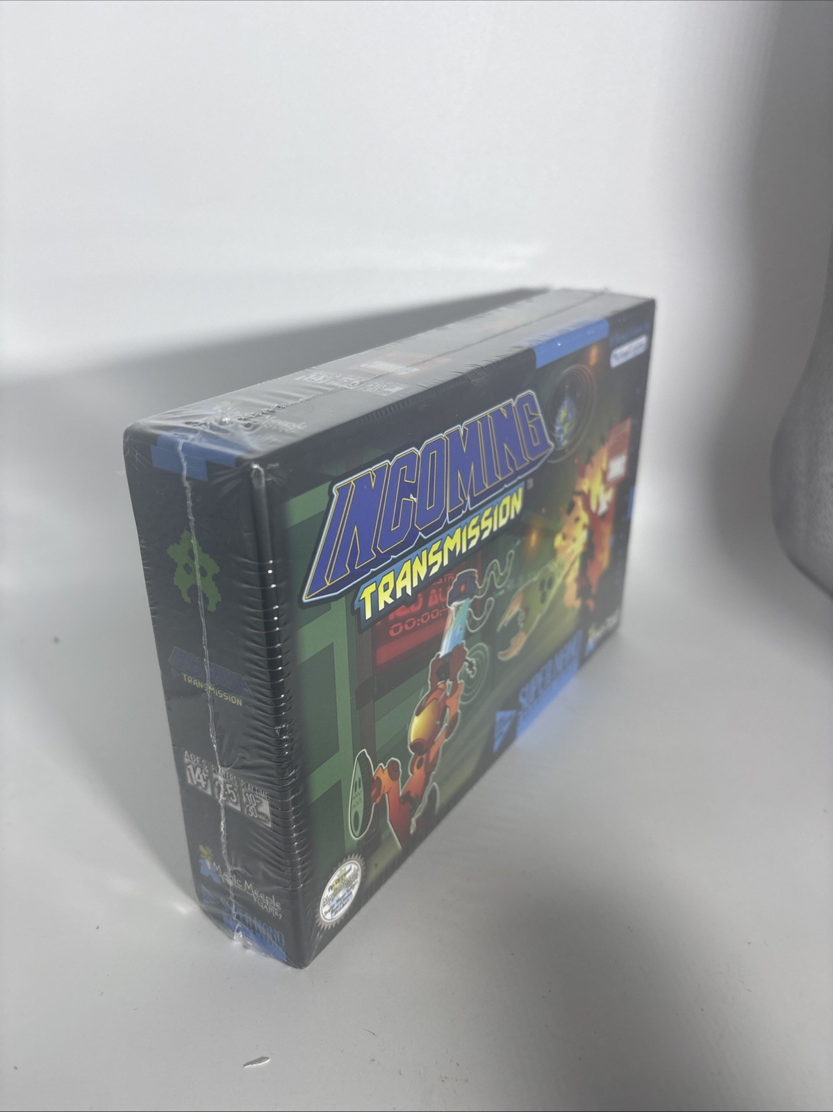 Magic Meeple Board Game Incoming Transmission, SEALED, Super Rare, HTF, 1st Ed.