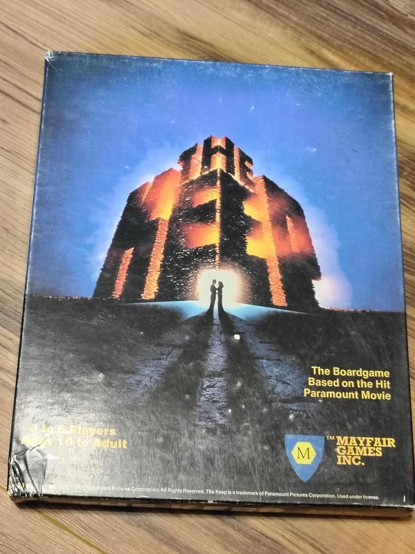 The Keep Wilson Boardgame Mayfair games RARE!! 1983!!