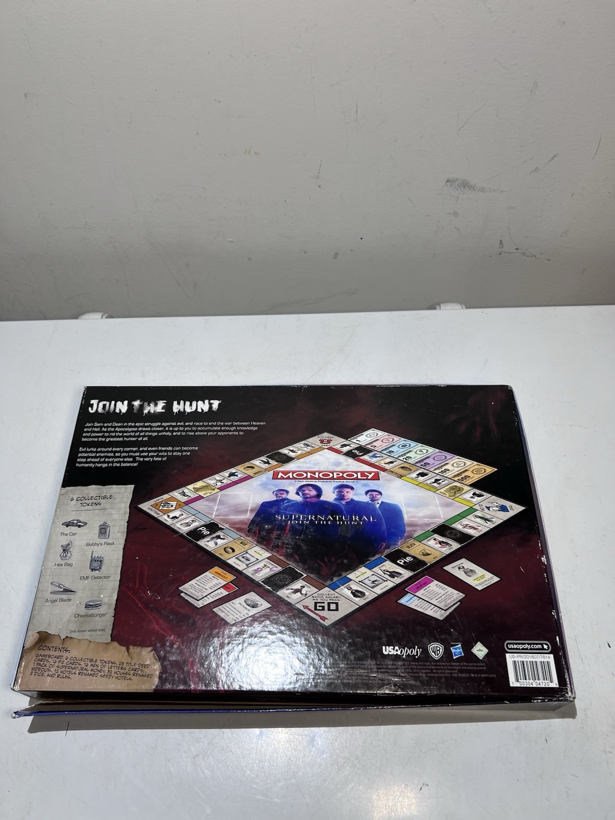 Monopoly Super Natural Join The Hunt Collectors Edition Complete Board Game 2015