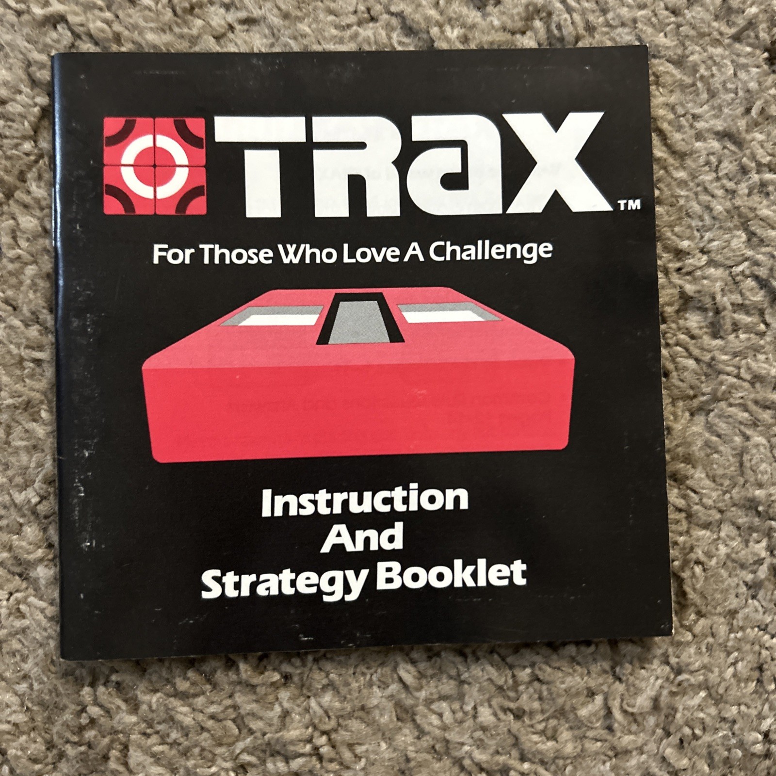 Vintage TRAX TILE Board Game Challenging Abstract Strategy 1987 Complete