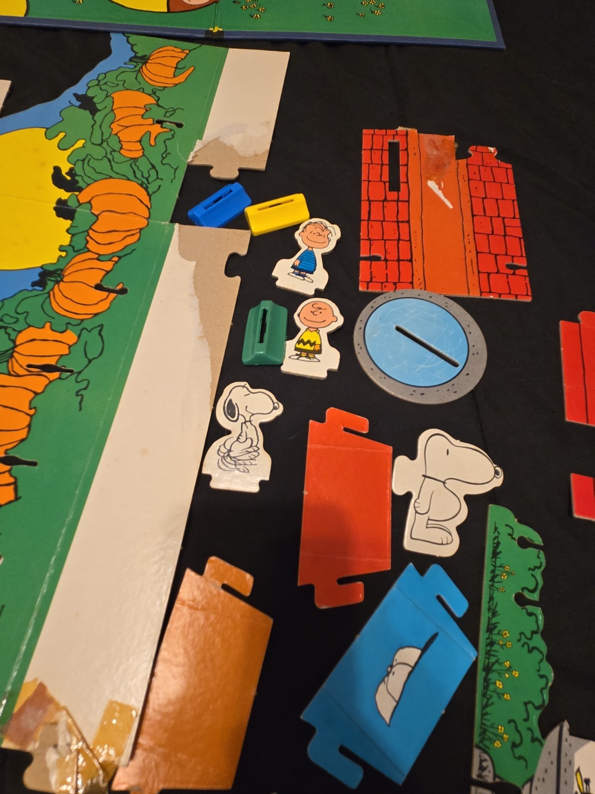 Vintage 1971 Milton Bradley GOOD OL CHARLIE BROWN Board Game 4139 Used