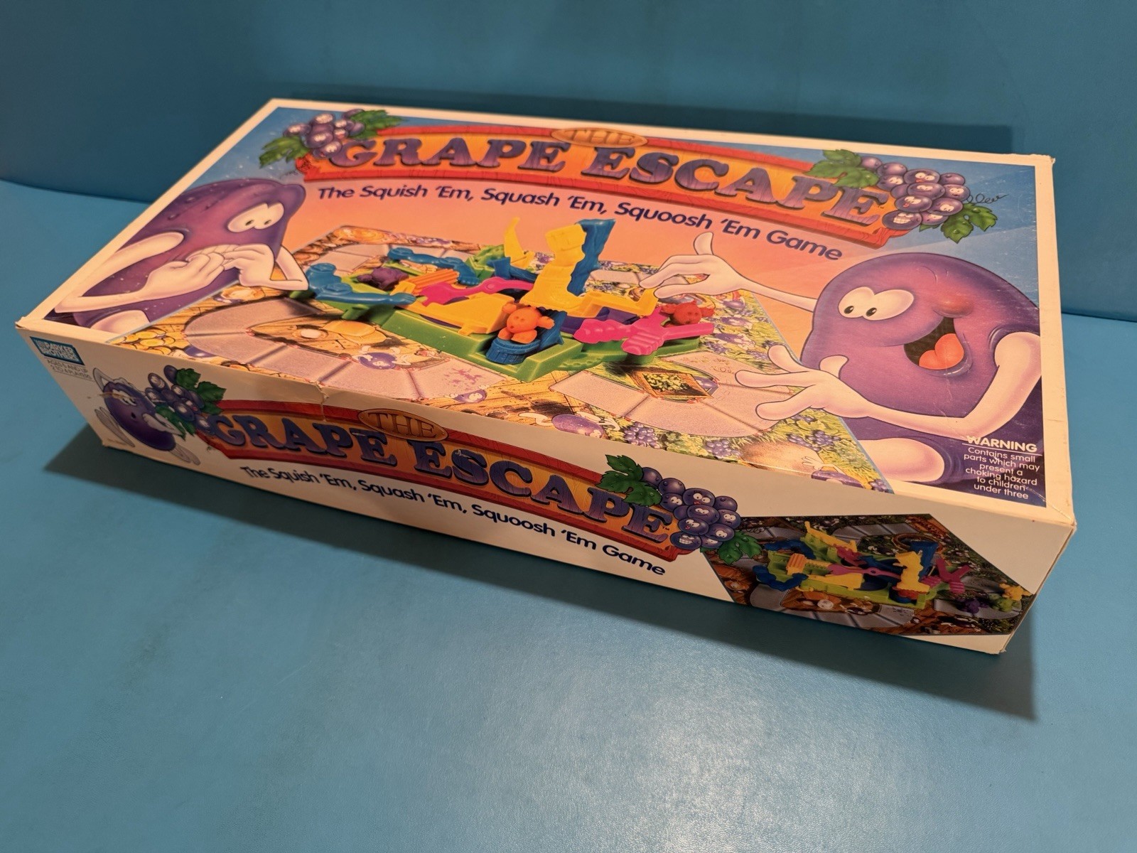 VINTAGE The Grape Escape Game COMPLETE NO DOUGH Parker Brothers 1992 90’s Kids