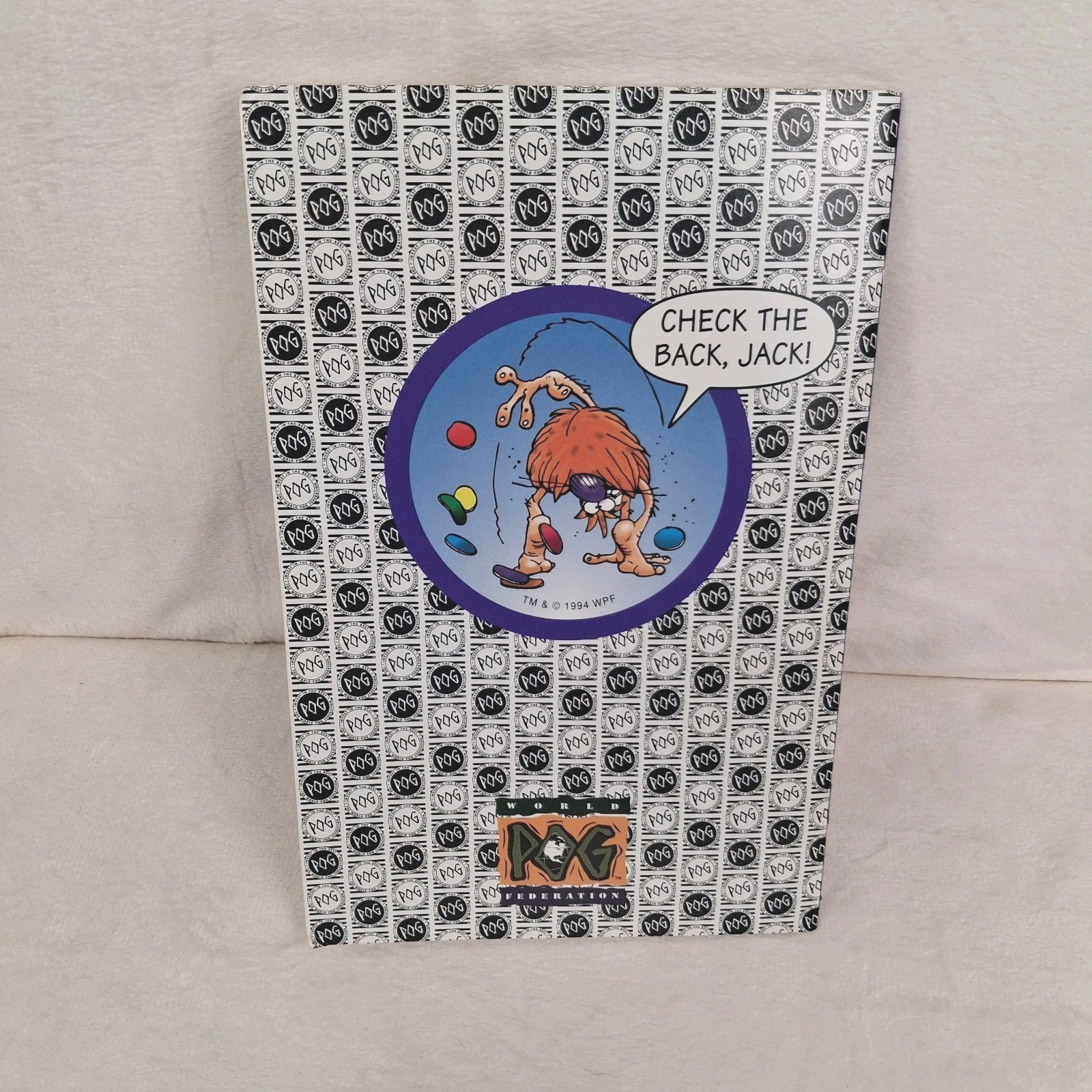 History & Rule Book The World POG Federation POGMAN 15 Page Book Ephemera 1994