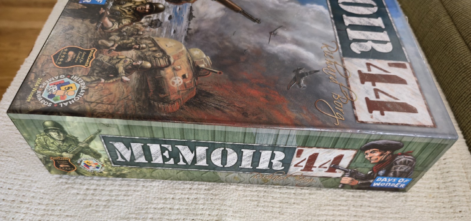 Memoir ’44 Board Game Days of Wonder Richard Borg 2006 Military Complete Clean!