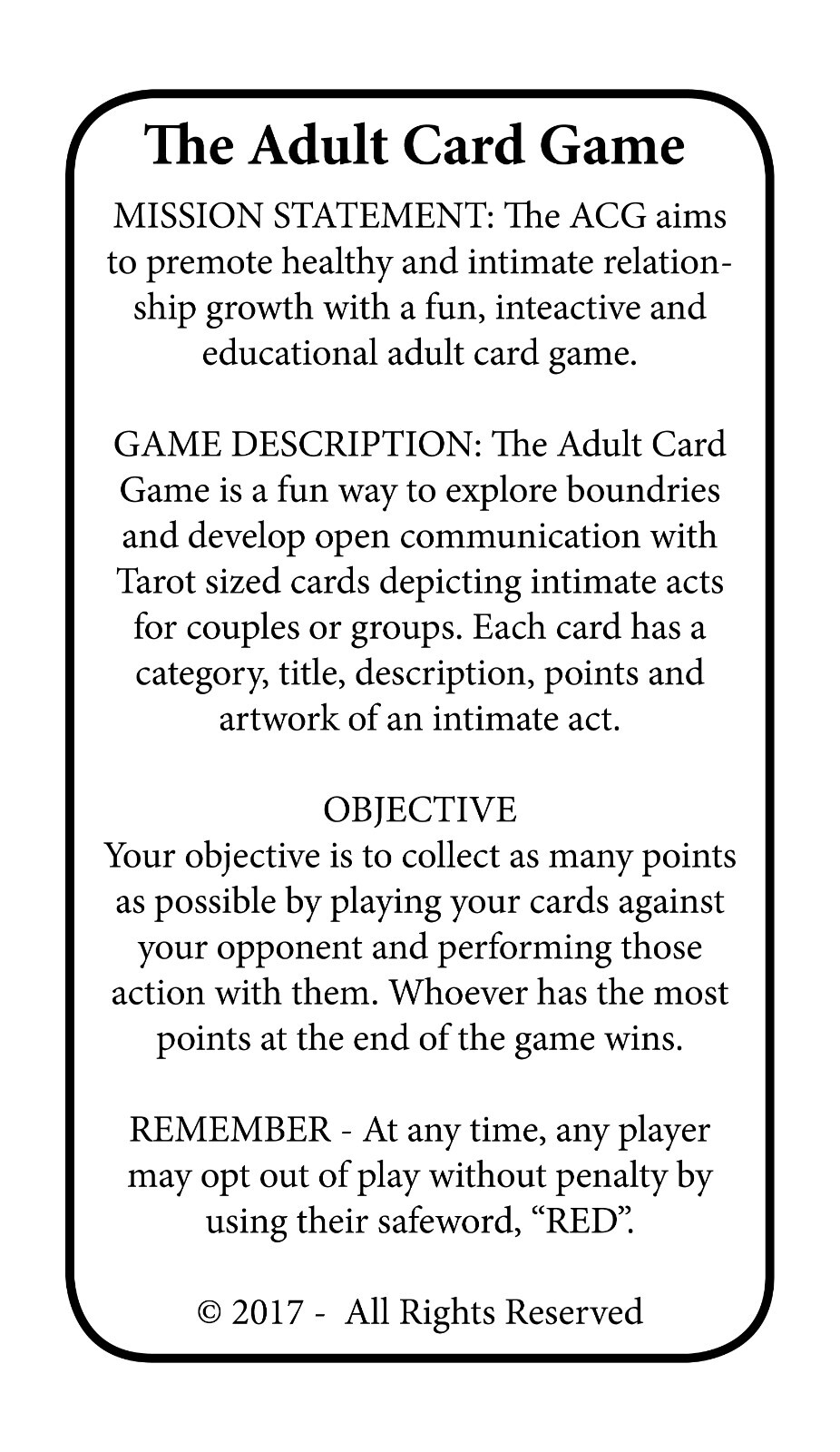 Original – The Adult Card Game – Party game for Couples and intimate friends