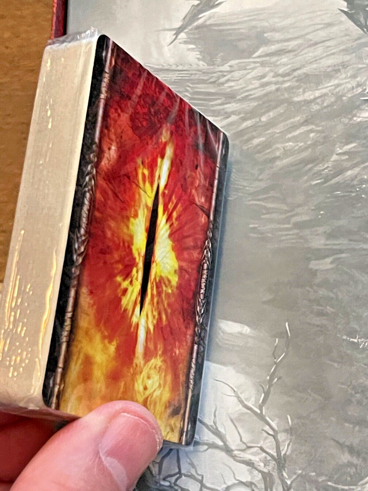 Lord of the Rings Card Game Fantasy Flight LOTR Living 100% UNPUNCHED In Box