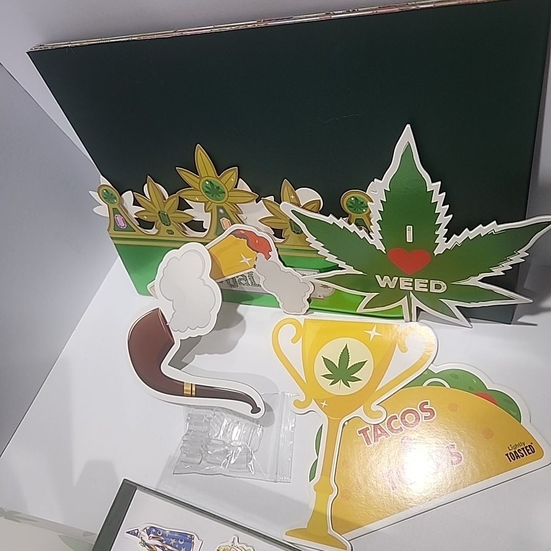 GanjaLand an Epic Weed Adventure Board Game Used Complete Clean