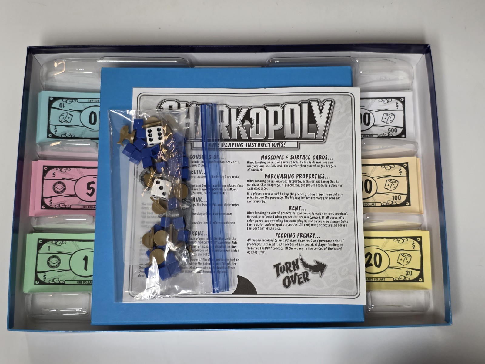 SHARKOPOLY, COMPLETE GAME FEROCIOUS APPETITE FOR FUN.