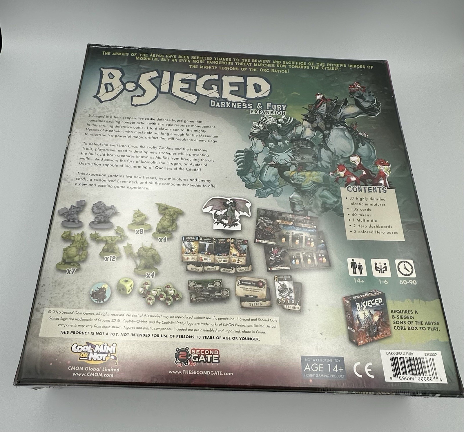 B-SIEGED Expansion Lot! Darkness & Fury, Heroe’s #1 and #2, Mulfin Set!