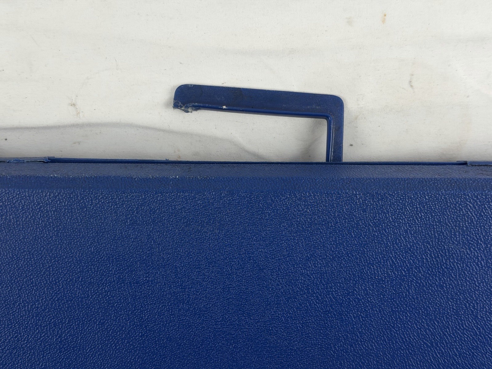 Vintage 1973 Monopoly Board Game Blue Hard Plastic Travel Case Complete