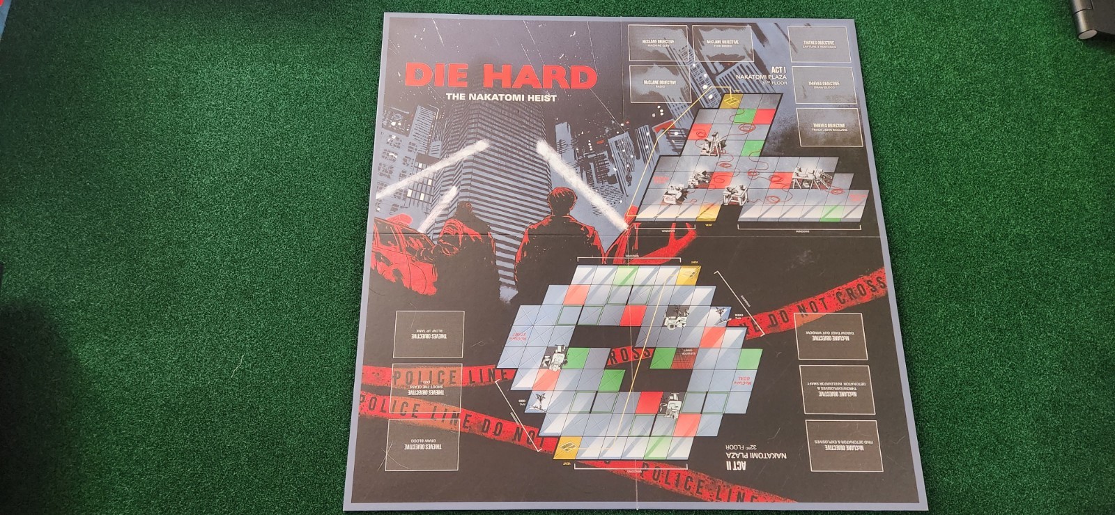 Die Hard The Nakatomi Heist Board Game