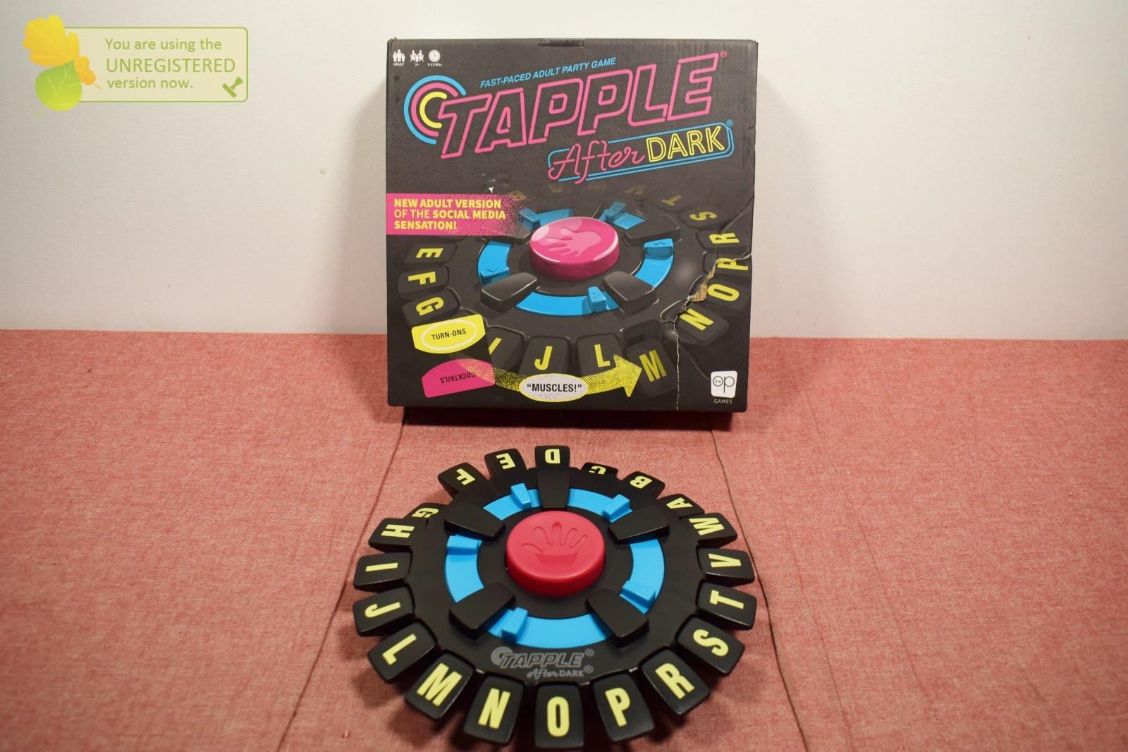The Op Games Tapple After Dark Party Game