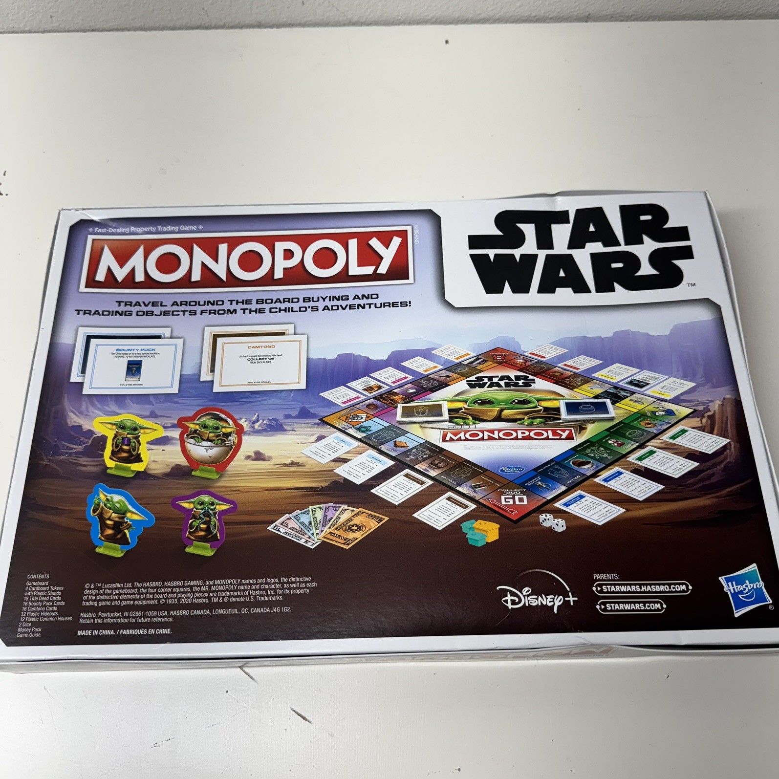 MONOPOLY STAR WARS THE MANDALORIAN THE CHILD EDITION GROGU / HASBRO 2020