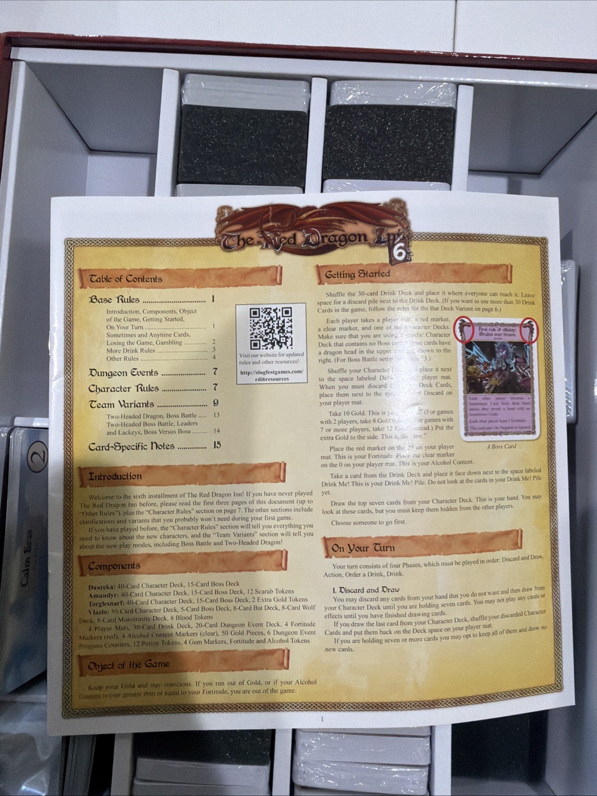 The Red Dragon Inn 5: The Character Trove AND MORE INSIDE Board Game