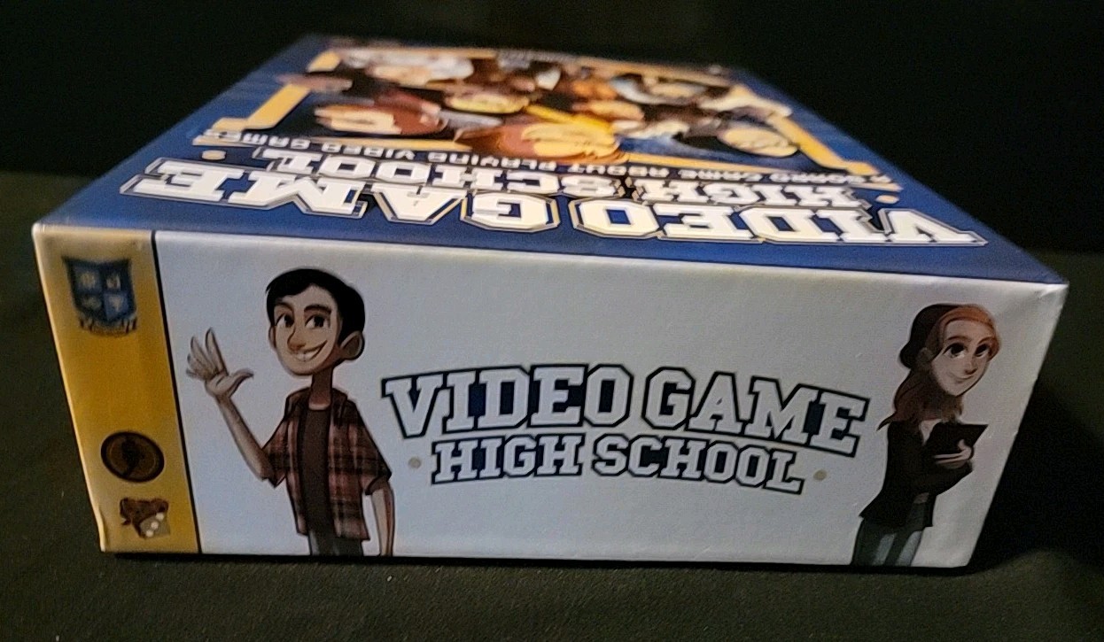 Plaid Hat Boardgame Video Game High School Box VG 2014 Complete ( Read/ See Pics